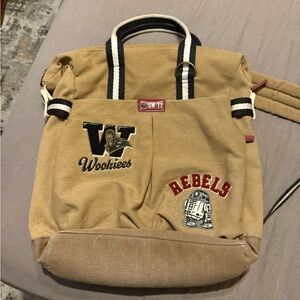Star Wars Tan Canvas Backpack